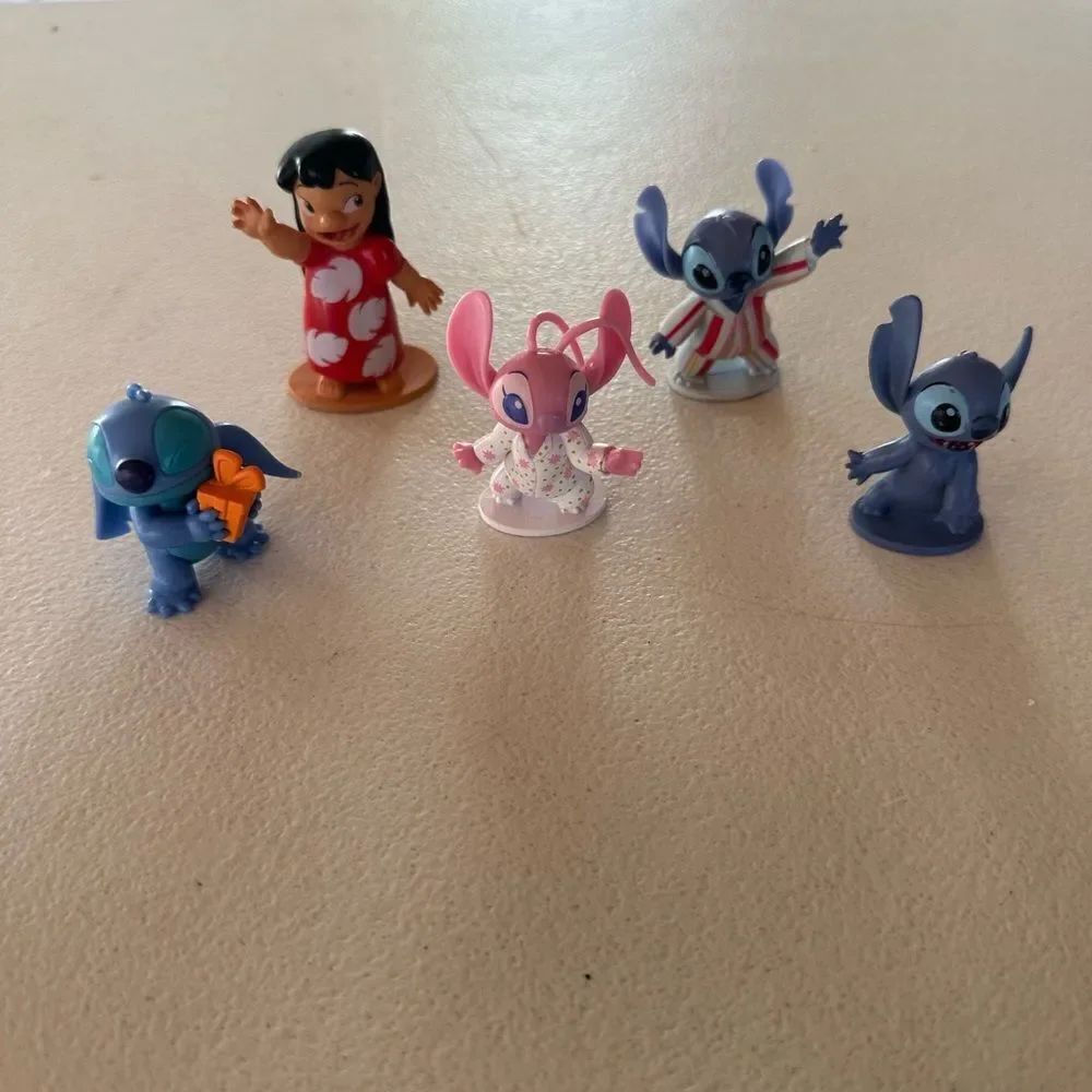 Disney Stitch and Friends Colorful Figurine Collection